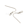 304 Stainless Steel Earring Hooks STAS-E147-14P-2