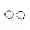 Tarnish Resistant 304 Stainless Steel Open Jump Rings STAS-D448-093P-9mm-1