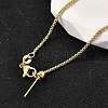 1.5MM Brass Box Chain Adjustable Slider Necklaces NJEW-M108-07G-1
