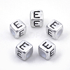 Plated Acrylic Beads PB43C9308-E-1