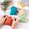 Magibeads 40Pcs 8 Colors Polycotton Canvas Packing Pouches ABAG-MB0001-07-5