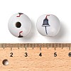 Natural Wood European Beads WOOD-S059-01D-3