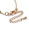 Brass Cable Chain Bracelets BJEW-JB04528-02-3