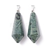 Natural Kambaba Jasper Pointed Pendants G-I314-02P-17-2