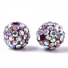 Pave Disco Ball Beads RB-T017-04-02-2