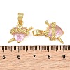 Brass Pendants kk-P343-09B-G-01-3