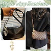 Alloy Rhinestone & Iron Keychain KEYC-YW00279-01-5