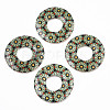 Printed Wood Pendants WOOD-S045-104D-1
