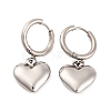 Non-Tarnish 304 Stainless Steel Hoop Earrings for Women EJEW-Z057-14P-02-1