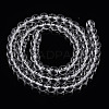 Transparent Glass Beads Strands X-GLAA-T032-T6mm-13-2