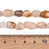 Natural Cherry Blossom Agate Beads Strands GG-C286-A24-5