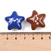 Baking Paint Acrylic Beads OACR-A045-03-4