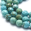 Natural Magnesite Beads Strands G-D0012-01B-3