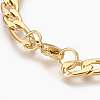 Ion Plating(IP) 304 Stainless Steel Figaro Chain Bracelets BJEW-L636-08D-G-2