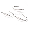 316 Surgical Stainless Steel Earring Hooks X-STAS-Z034-10P-1
