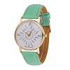 Fashionable Women's Alloy PU Leather Electronic Wristwatches WACH-F016-14B-2