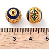 Alloy Enamel Beads ENAM-B001-07B-3