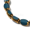 Electroplate Glass Beads Strands X-EGLA-P061-02A-09-3