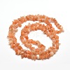 Natural Red Aventurine Chip Bead Strands LS-G-M205-10A-2
