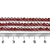 Natural Garnet Beads Strands G-B088-C11-03-5