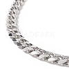 Non-Tarnish 304 Stainless Steel Cuban Link Chains CHS-XCP0001-10-2