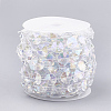Plastic Beaded Trim Garland Strand AJEW-S071-07-2