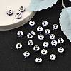 Brass Grade A Rhinestone Spacer Beads RB-A014-Z8mm-05S-2