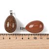 Synthetic Goldstone Pendants GG-K002-08A-13-3