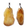 Natural Agate Big Pendants G-H231-19-2