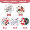 SUPERFINDINGS Christmas Themed DIY Jewelry Making Finding Kit DIY-FH0005-65-4