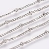 Tarnish Resistant 304 Stainless Steel Curb Chain Anklets LS-AJEW-P069-02P-2
