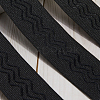 5M Polyester Non-Slip Silicone Elastic Gripper Bands for Garment Sewing SRIB-GF0001-50B-01-7