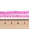 Baking Paint Electroplated Synthetic Non-magnetic Hematite Beads Strands G-H072-A01-01G-4