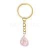 Glass Pendant Keychain KEYC-JKC00971-1