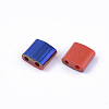 FGB 2-Hole Glass Seed Beads SEED-S031-L-045-L-2