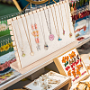 Wooden Necklace Display Stands AJEW-WH0459-92A-5