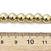Electroplated Synthetic Magnetic Hematite Beads Strands X-G-L613-F01-01A-4
