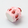 Strawberry Cake Resin Decoden Cabochons X-CRES-R183-05B-4