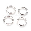 Tarnish Resistant 304 Stainless Steel Hoop Earrings X-EJEW-P177-P-06-2