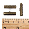Iron Ribbon Crimp Ends E182Y-NFAB-3