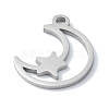 Non-Tarnish 304 Stainless Steel Charms STAS-C097-23P-2