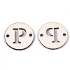 Unfinished Natural Poplar Wood Links Connectors WOOD-S045-140B-01P-2
