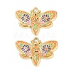 Halloween Theme Rack Plating Alloy Enamel Pendants FIND-Q099-02C-G-1