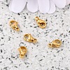 304 Stainless Steel Lobster Claw Clasps STAS-AB09-G-3