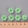 Frosted Acrylic Bead Caps MACR-S371-07A-733-4