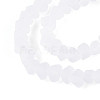 Frosted Transparent Glass Beads X1-GLAA-N016-4mm-11-3