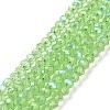 Electroplate Glass Beads Strands EGLA-A034-T4mm-L17-1