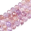 Transparent Glass Beads Strands X-GLAA-T023-6mm-A03-1