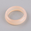 Resin Finger Rings RESI-WH0024-76J-2