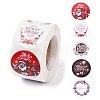 4 Styles Christmas Themed Paper Stickers DIY-L051-006D-1